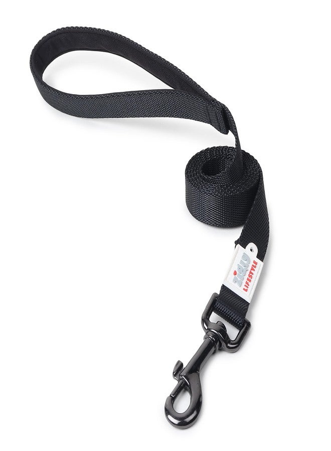 Zigly Lifestyle Classic Dog Collar & Leash Set-S-Black | Adjustable Padded Collar Leash Combo for Puppies & Small Dogs | Durable, Comfortable Pet Walking Set - Image 3